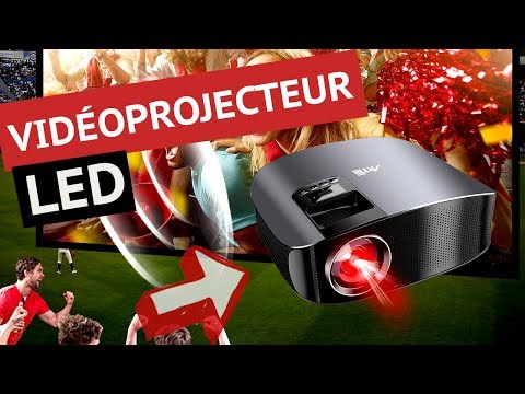 TEST D'UN VIDÉOPROJECTEUR LED HD PAS CHER | Idéal Cinéma & Gaming | Artlii