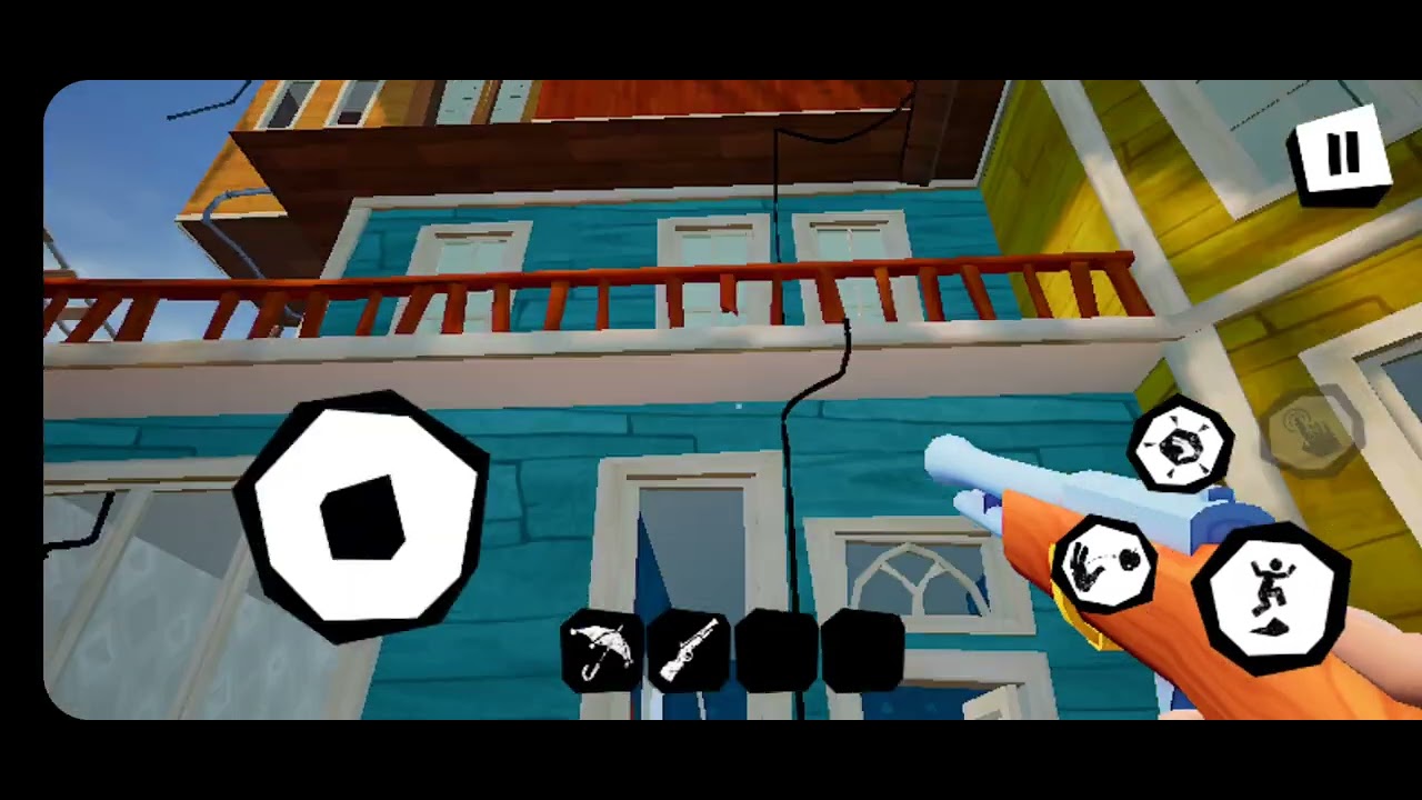 I unlocked Nerf gun in hello neighbor - YouTube