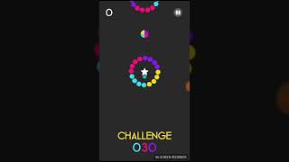 COLOR SWITCH .."CHALLENGE" (EASY) #4 FINALLY.. screenshot 5
