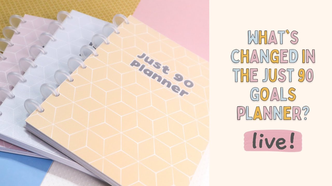 What's changed in the Just 90 planner? Goals planner flipthrough / 90 ...