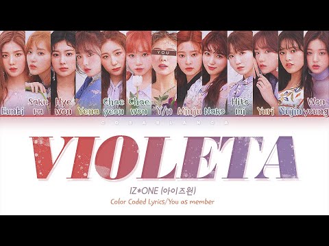 IZ*ONE ミンジュ　サノク　トレカ　サノクトレカ　violeta IZ*ONE — Violeta with 13 members | 아이즈원 - YouTube