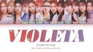 IZ*ONE — Violeta with 13 members | 아이즈원