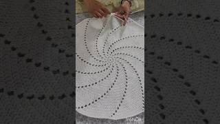 Crochet thalposh design#crochet #wollencraft #crochetpattern #shorts #youtubeshorts