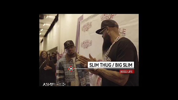 Slim Thug Talks Double Cup with #a1hiphop #slimthug in Houston