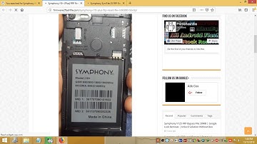 Symphony i10+ Plus FRP Reset File MT6580 Only 10MB