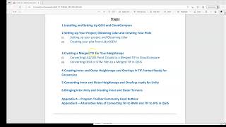 OPCD Creating Unity Heightmaps with QGIS & CloudCompare (Narrated)