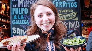 BEST FOOD in Barcelona | MUST TRY TAPAS 🤤 (food tour vlog) by Natasha Bergen 22,124 views 1 year ago 11 minutes, 55 seconds