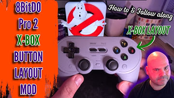 XBOX Button Mod for 8BitDo Pro 2 Gamepad