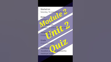 Unit 2 quiz |module 2|EaSTE |Qaed|training
