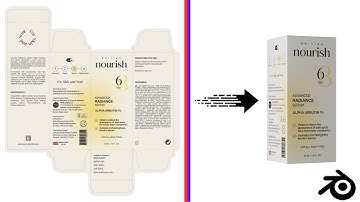 How to Make a Packaging Mockup from Your Dieline in Blender