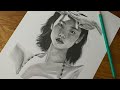 Hoyeon jung squidgame hoyeonjung netflix netflixseries drawing dessin realistic