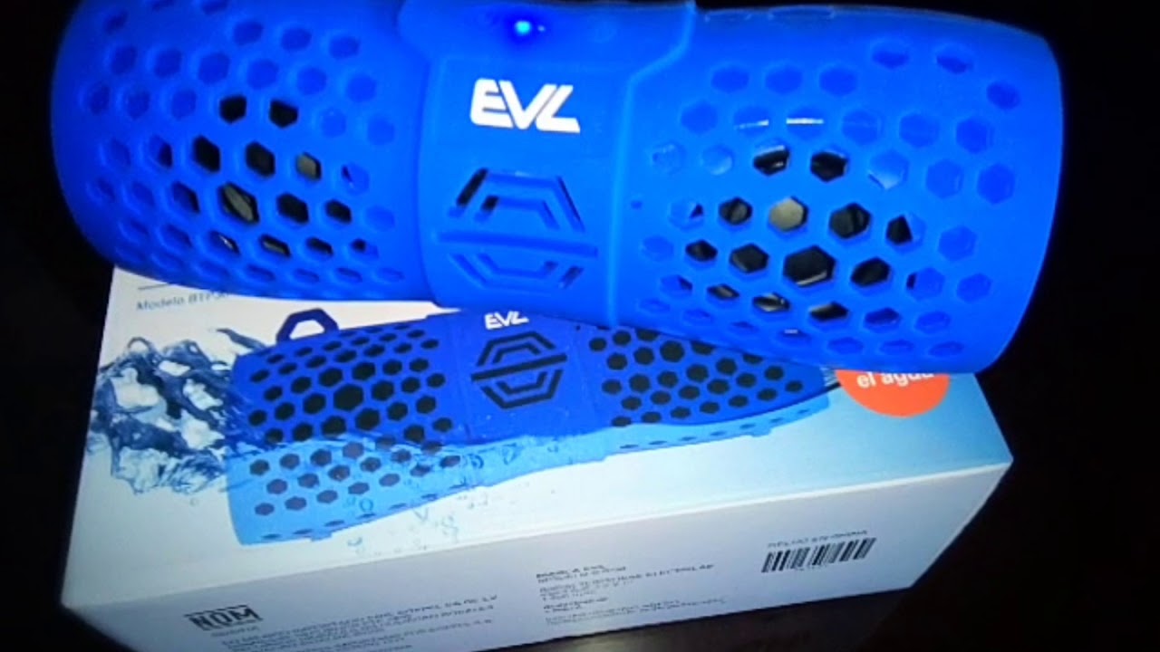 PRUEBA DE BOCINA PORTATIL EVL BTP30 - YouTube