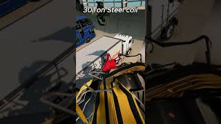 30-Ton  vs Cars! Insane crash! 😱 #BeamNGdrive #shorts #crash