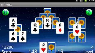 Tri Peaks HD - Android Card Game screenshot 4