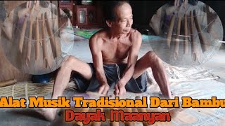 Dayak Maanyan▶️ Alat Musik Tradisional (Salung Paring)