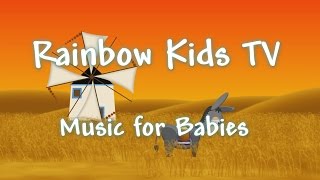 Baby Music Video - Relaxing Lullabies - Pachelbel - Canon in D Major  - Rainbow Kids TV