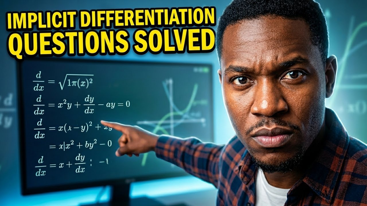 Implicit Differentiation & Differential Equations |Calculus ...