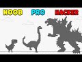 NOOB vs PRO vs HACKER - Jumping Dino