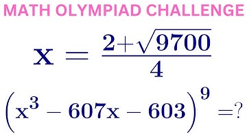 Math Olympiad Question | How To Think Outside The Box | Math Olympiad Preparation.