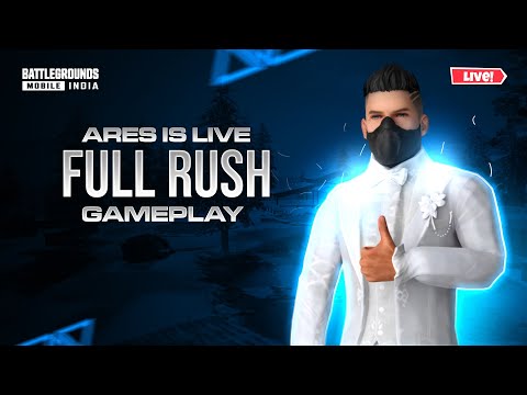 Ares is live || BGMI live stream playing with randoms !! chalo aksat khala 😍