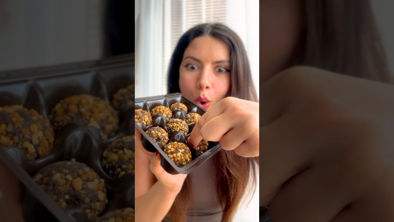 Caramel balls! 🤤 #berezka #sweets #dessert #frozen #asmr #tastetest #mukbang