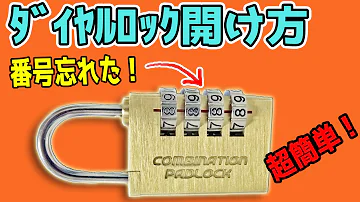 ダイソーの鍵の開け方
