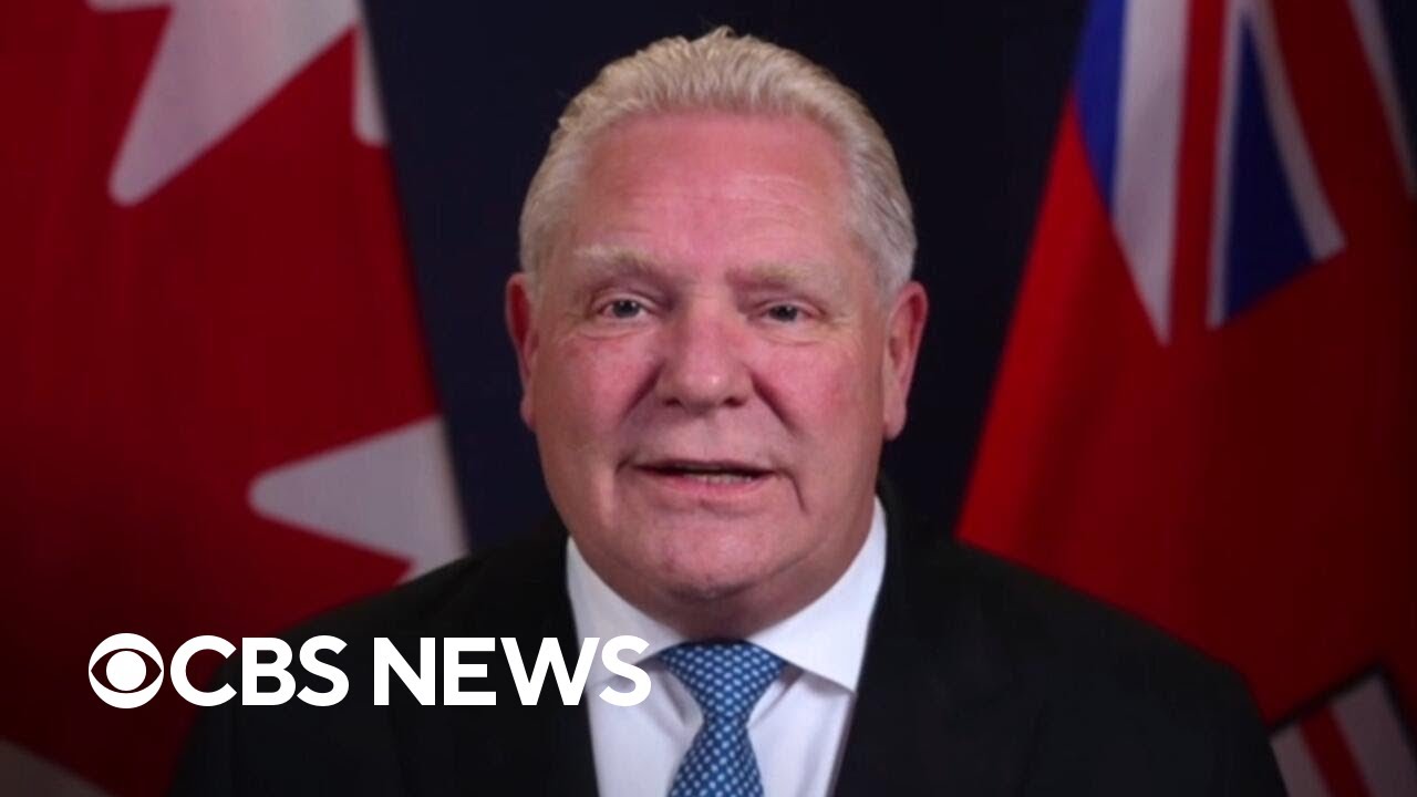 Ontario Premier Doug Ford responds to Trump's threat on new bridge: "He doesn't have the facts"