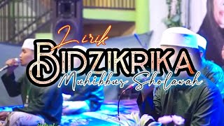 Lirik Bidzikrika Robbi (Arab \u0026 Latin) || Muhibbus Sholawah #banjari