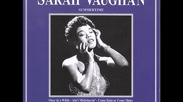 Nice Work If You Can Get It - Sarah Vaughan (1950) and Georges Guétary (1951) Versions