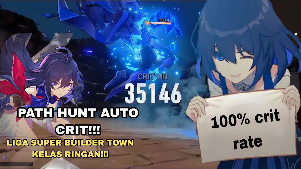 Path Hunt INI DIA BUFF YANG BIKIN PATH HUNT 100% CRIT - Honkai star rail ...