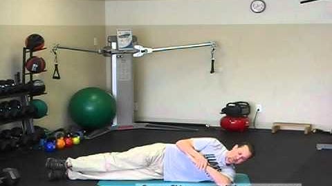 FreeFitnessVideos.com:  Sidelying Internal Rotation