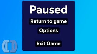 Unity Pause Screen Tutorial - 268 simple steps
