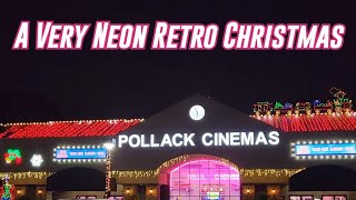 A Very Neon Retro Christmas At The Theater | Retail Archaeology