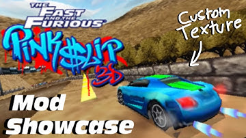 Fast and Furious Pink Slip 3D Mod - The Broken Texture Mod (Daylight Tokyo)