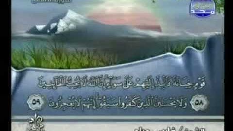 سورة الانفال فارس عباد-  Sourat Al anfal Fares Abbad