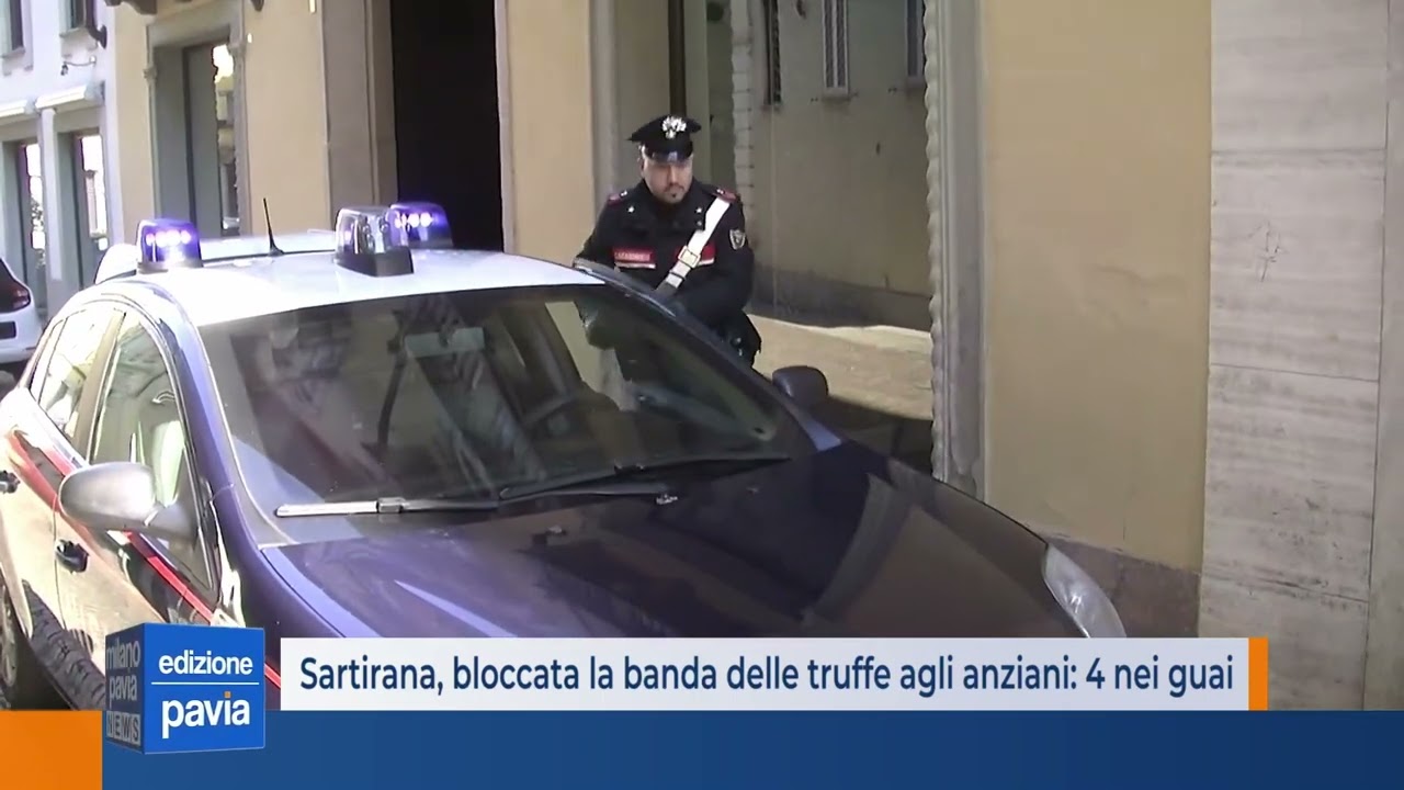 Sartirana, i carabinieri fermano la banda delle truffe agli anziani: 4 nei guai