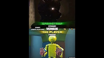Springtrap Vs The Player | #fnaf #poppyplaytimechapter1 #vsbattle