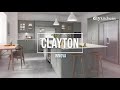 Clayton smooth painted shaker kitchen