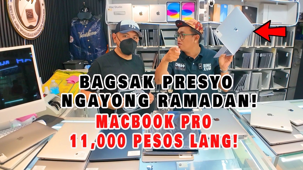 BAGSAK PRESYO NGAYONG RAMADAN MACBOOK 11,000 PESOS LANG!
