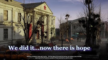 Atom rpg good ending after mycelium bunker and credits