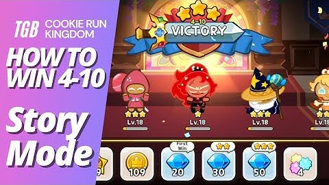 Cookie Run Kingdom 4-10 Story Mode ☆☆☆
