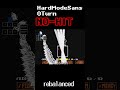 〔NO-HIT〕HardModeSans Turn0 #undertale #undertaleau #sans #game #アンダーテール #nohit #fangame #fdy
