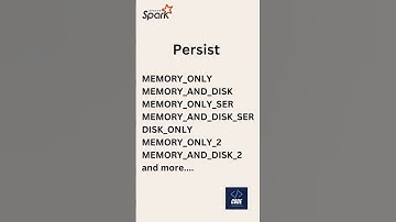 Cache vs Persist | Spark Interview Question