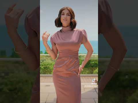 Изысканное платье макси мокко арт,616, видео 1