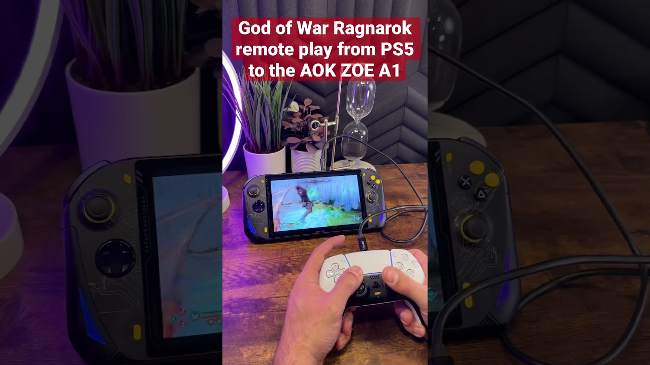 God of War Ragnarok on Steam Deck! (PS5, Chiaki, Windows 11) 