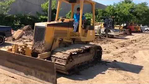 Caterpillar D3c review and walk around  194