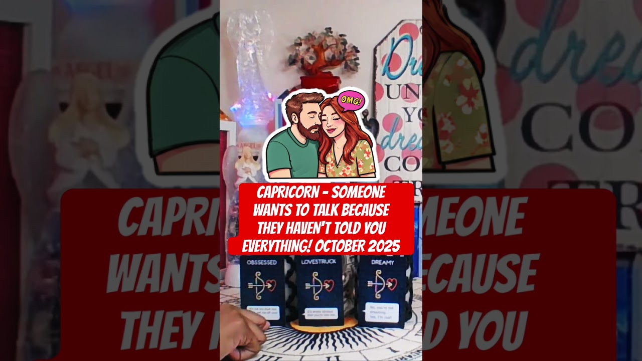 CAPRICORN - SOMEONE WANTS TO TALK BECAUSE THEY HAVEN'T TOLD YOU EVERYTHING! #capricorn #love #shorts