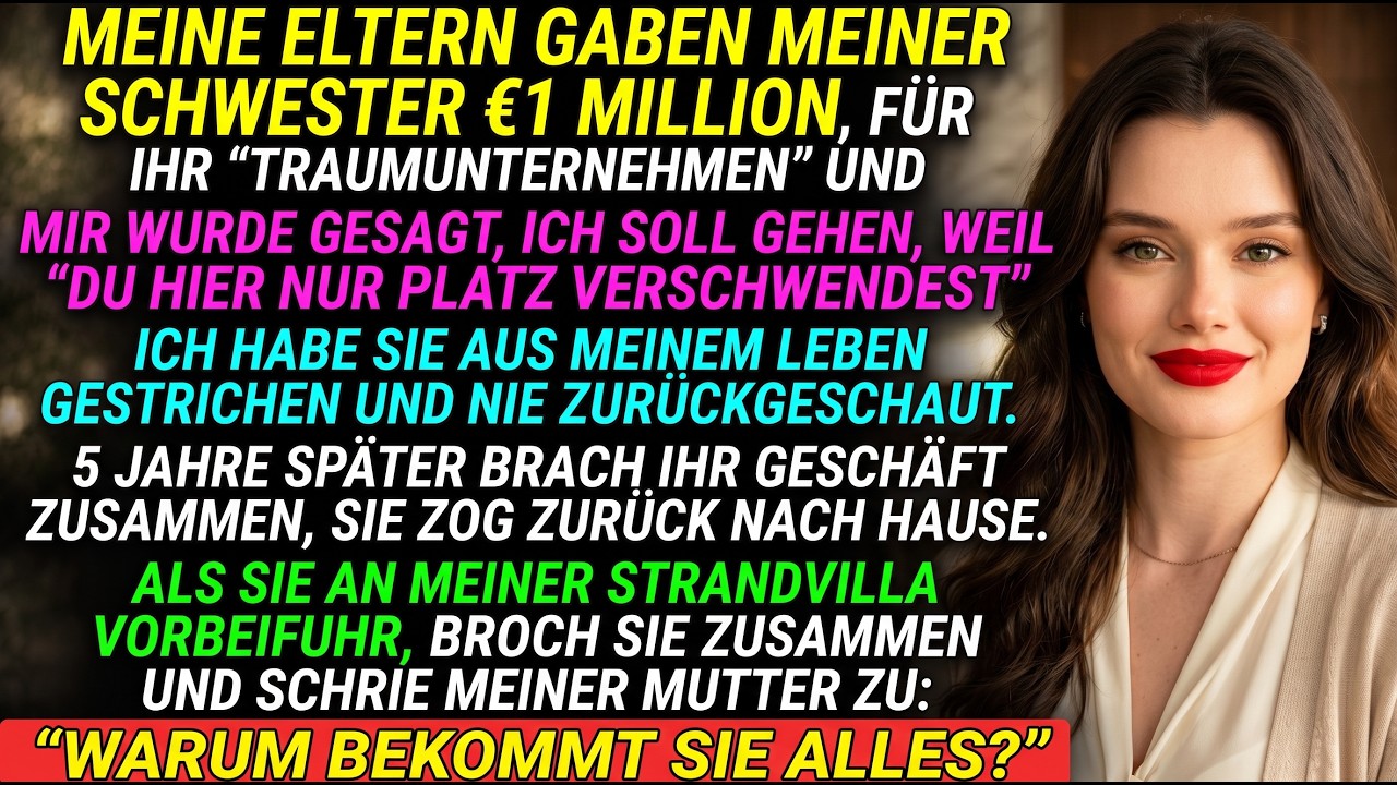 Als meine Mutter den Scheck über eine Million Euro über den Tisch schob, brach der Raum in Applaus aus. Niemand sah mich an. Ich war neunundzwanzig und führte seit sieben Jahren die...
