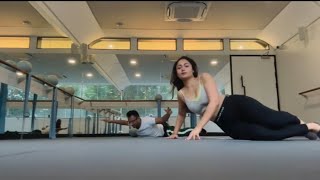 Back Routine Workout Tridha Choudhury