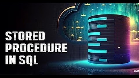 STORED PROCEDURES BASICS IN SQL TELUGU FULL VIDEO